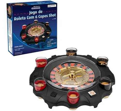 JOGO ROLETA C/6 COPOS